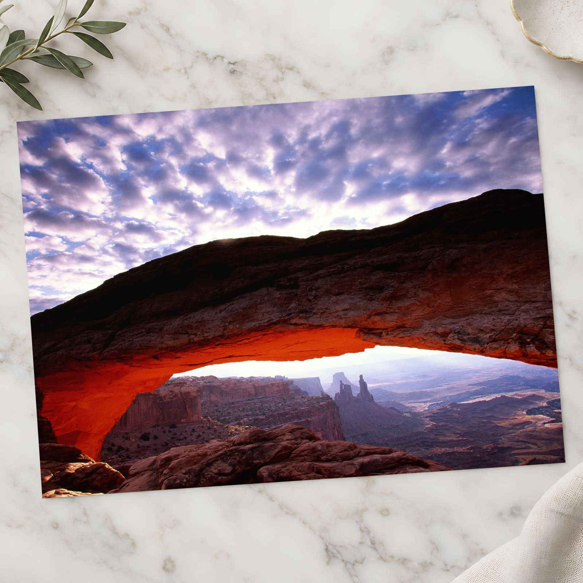 Canyon Arch Photo Print Wall Decor