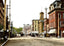 Fayetteville St Toward Capitol, Raleigh, NC vintage print
