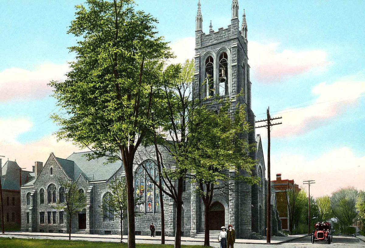 Second Presbyterian Church, Knoxville, TN vintage print