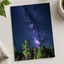 Trees and Milky Way by Arnaud Mariat Photo Print Wall Decor