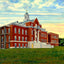 St Leo's Hospital, Greensboro, NC in 1906 art print