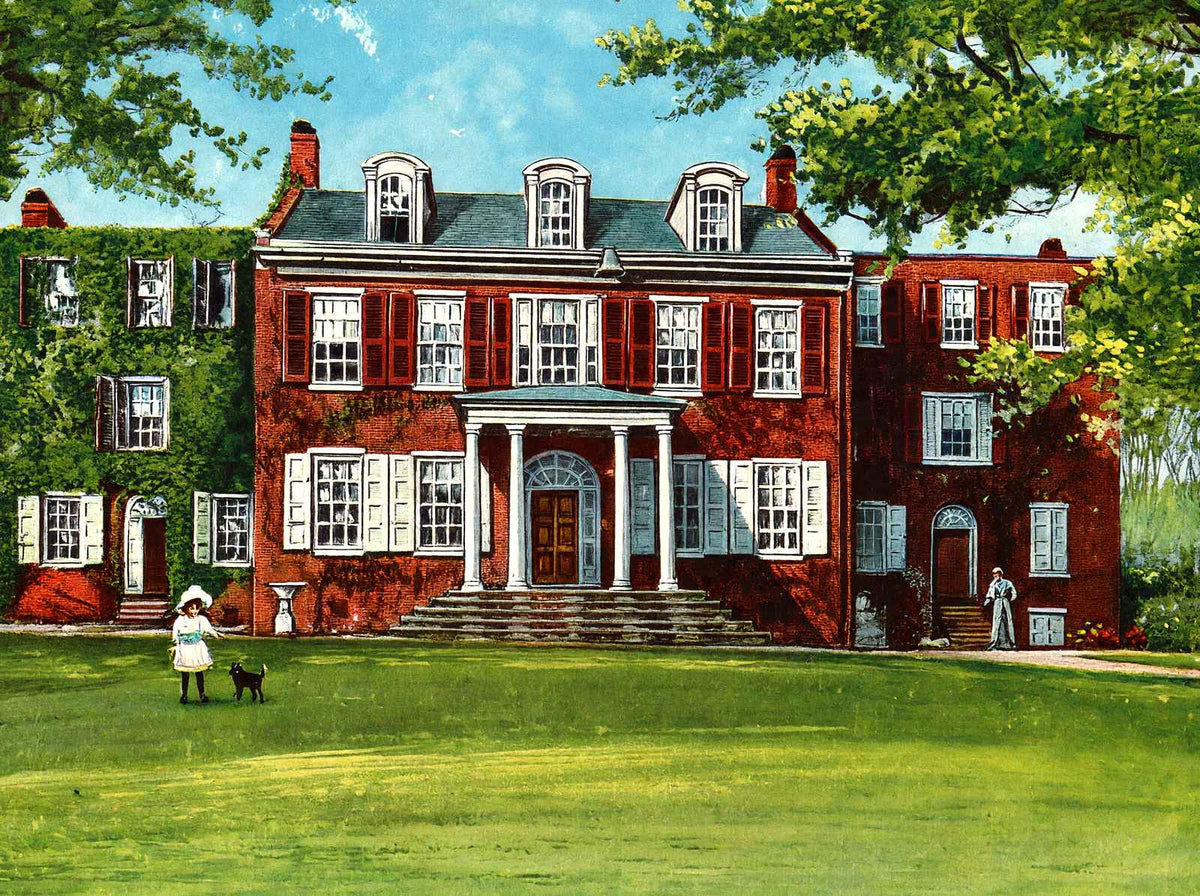 Wheatland, Lancaster PA vintage print