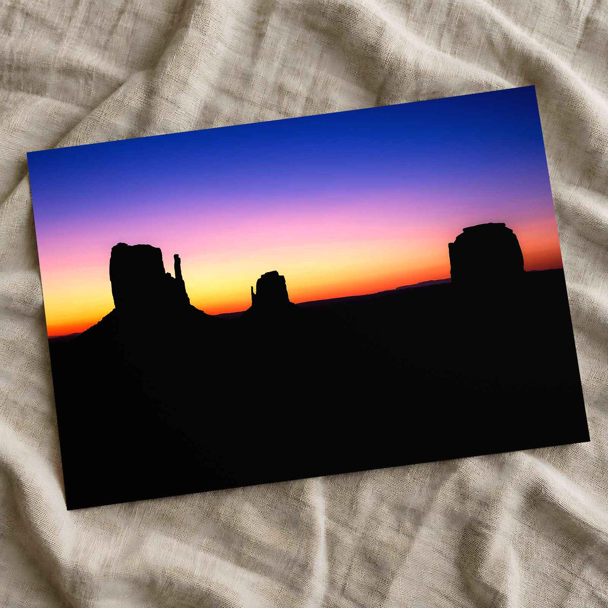 Dark Monument Valley Sunset in Arizona by Joshua Earle Photo Print Wall Decor