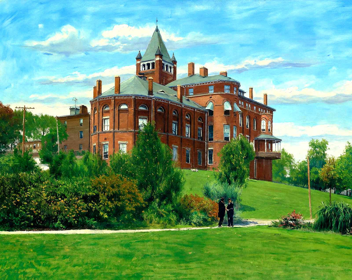 Science Hall, UT Knoxville, TN in 1907 art print