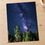 Trees and Milky Way by Arnaud Mariat Photo Print Wall Decor