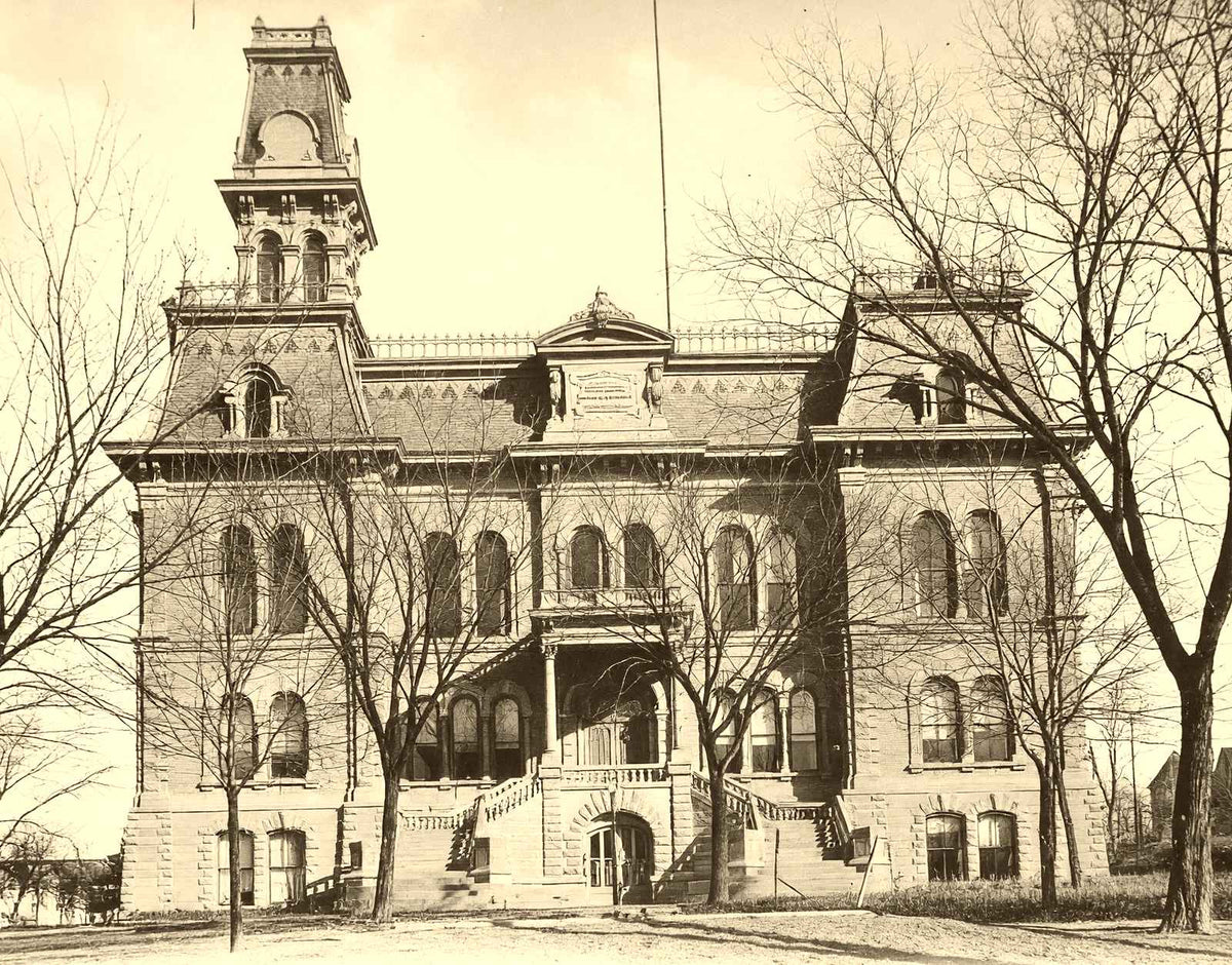 Rock County Court House, Janesville WI (1905) vintage photo print