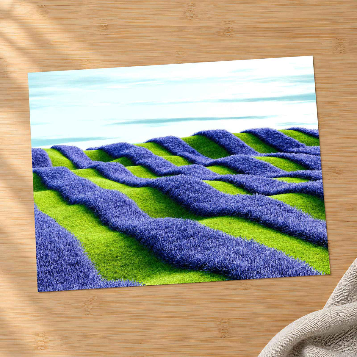 Lavendar Fields by Alex Shuper Photo Print Wall Decor