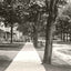 Walnut Street Looking East, Titusville PA restored photo print