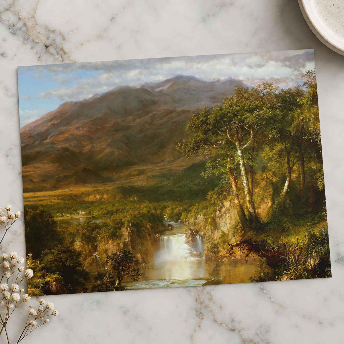 Heart of the Andes fine art print by Frederic Edwin Church (1859)