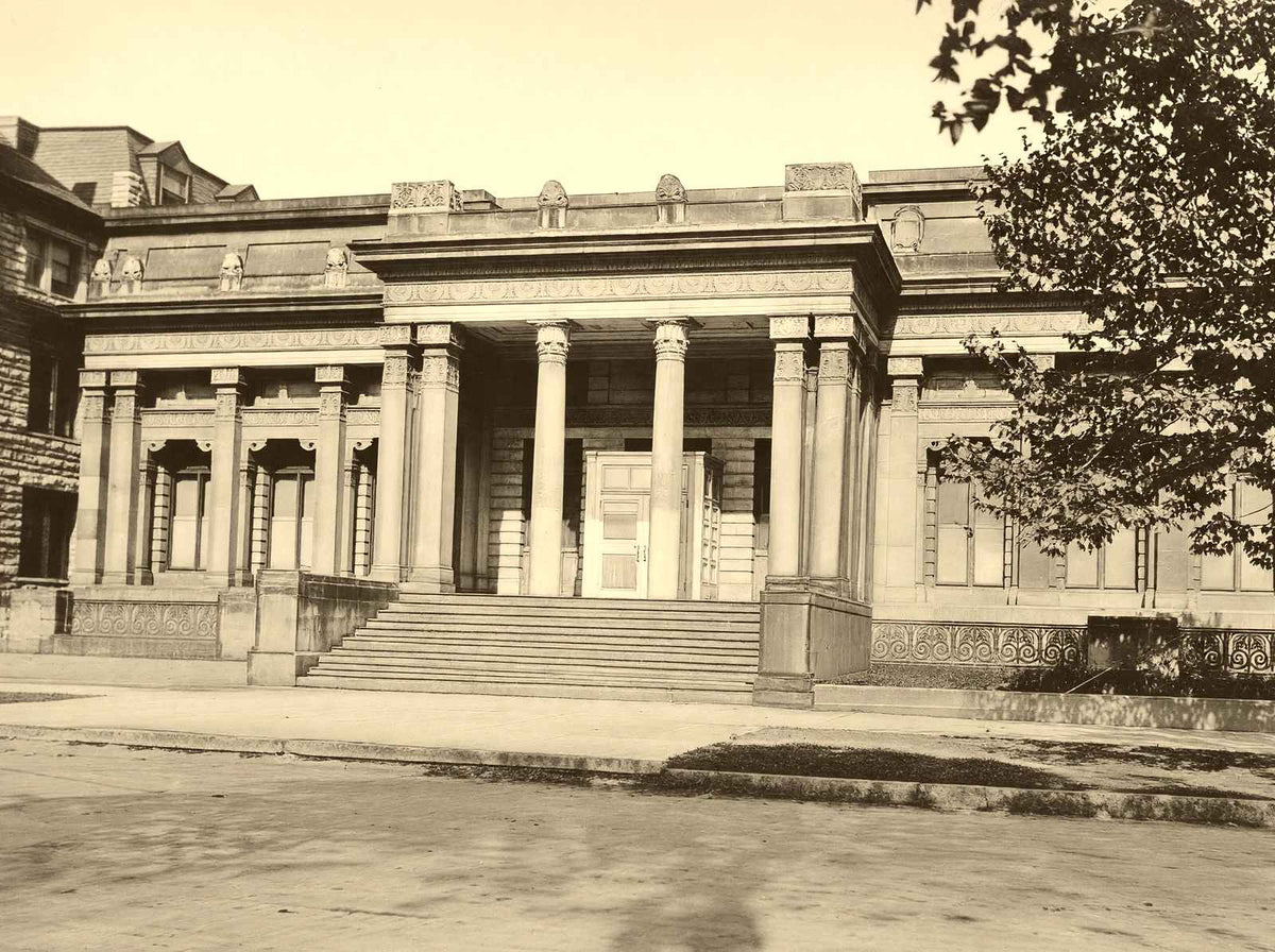 Historic Layton Art Gallery, Milwaukee WI vintage photo print