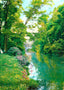 Wissahickon Creek, Philadelphia PA in 1906 art print
