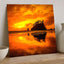 Rock Island Blazing Sunset by Joshua Earle Photo Print Wall Decor