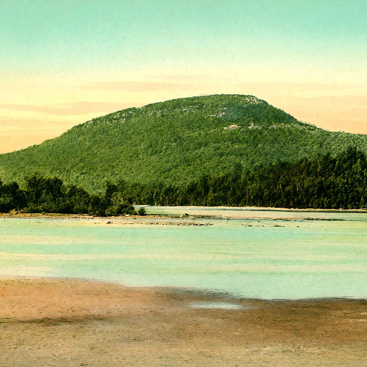 Lookout Mountain & Tennessee River, TN (1905) vintage print