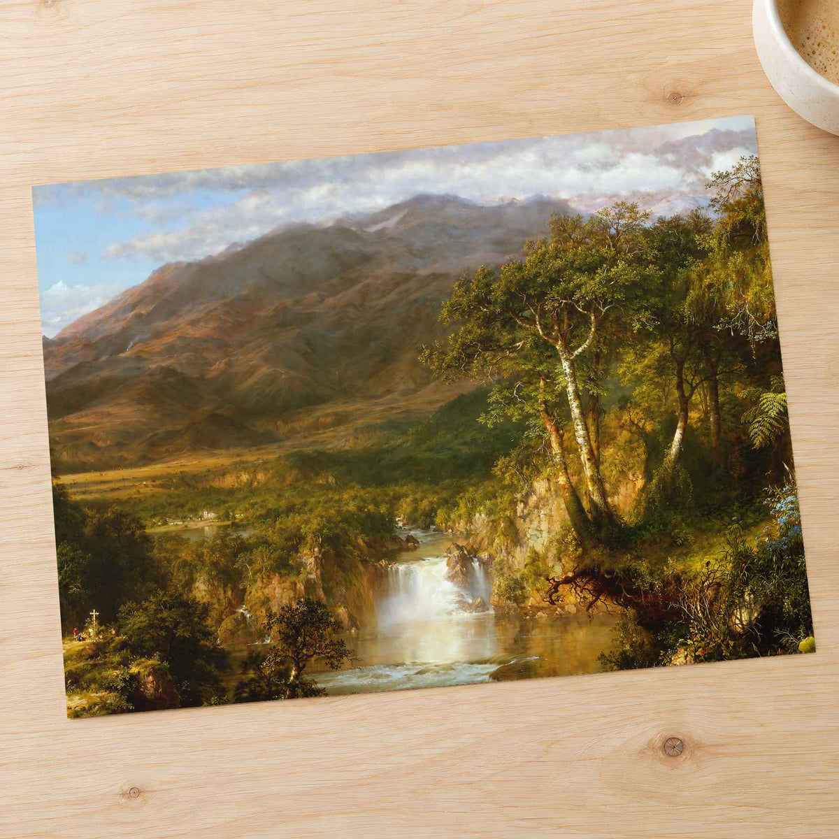 Heart of the Andes fine art print by Frederic Edwin Church (1859)