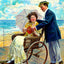 Taken by Surprise, Atlantic City, NJ in 1907 painting