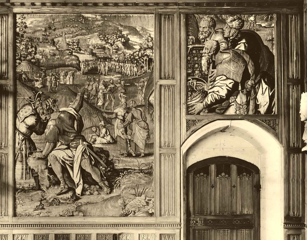 Return of Sara Tapestry, Jerusalem Chamber restored photo print