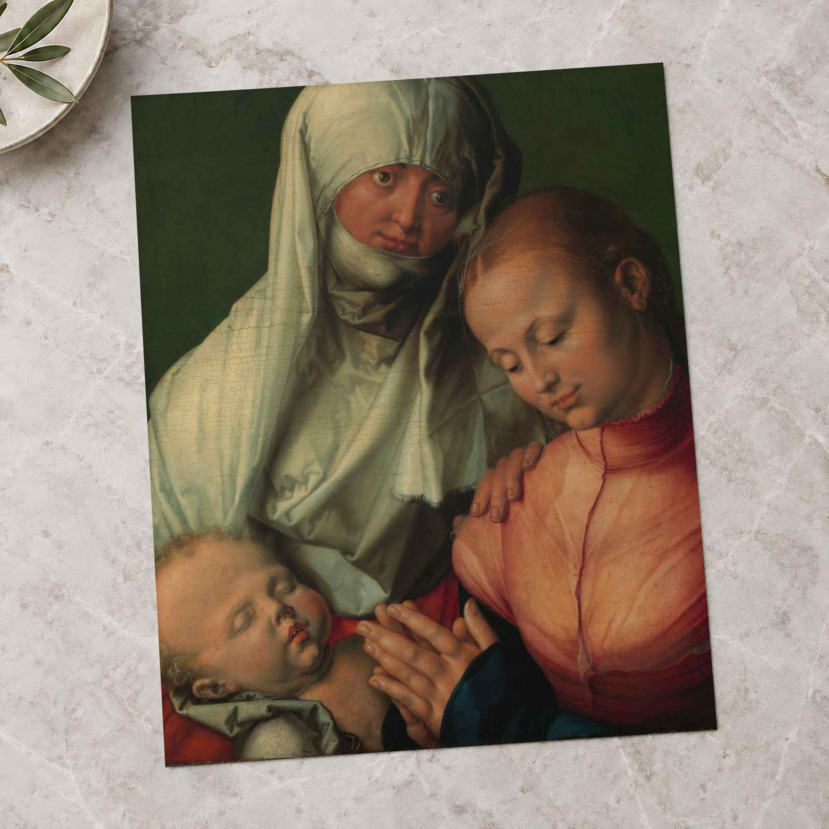 Virgin and Child with Saint Anne painting by Albrecht Dürer (1519)
