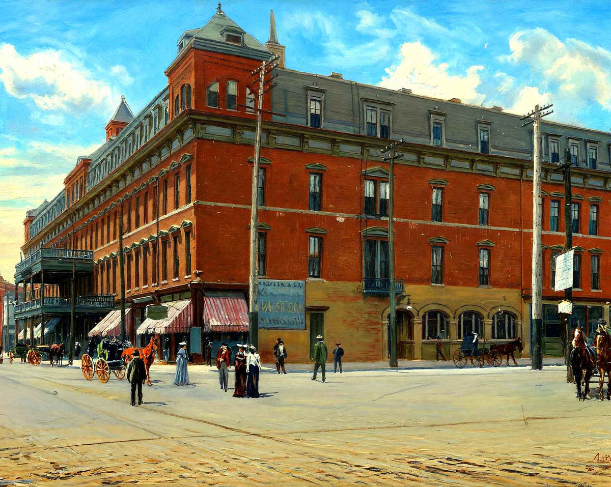 Read House, Chattanooga, TN in 1905 art print