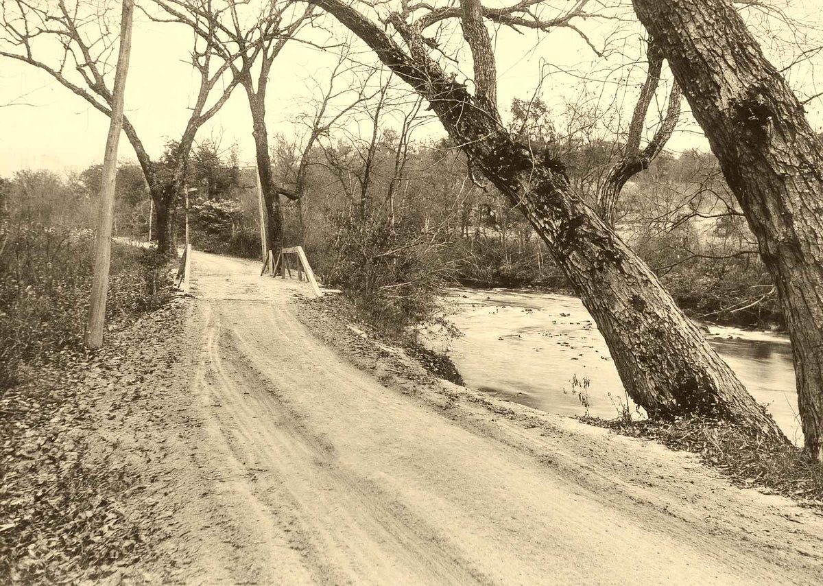 A Mountain Drive, Asheville, NC in 1906 photo print