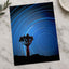 Joshua Tree with Spinning Stars Exposure Photo Print Wall Decor