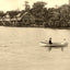 Lake at Lakemont Park, Altoona, PA 1906 vintage photo print
