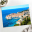 Walled City of Dubrovnik by Adriatic Sea Photo Print Wall Decor