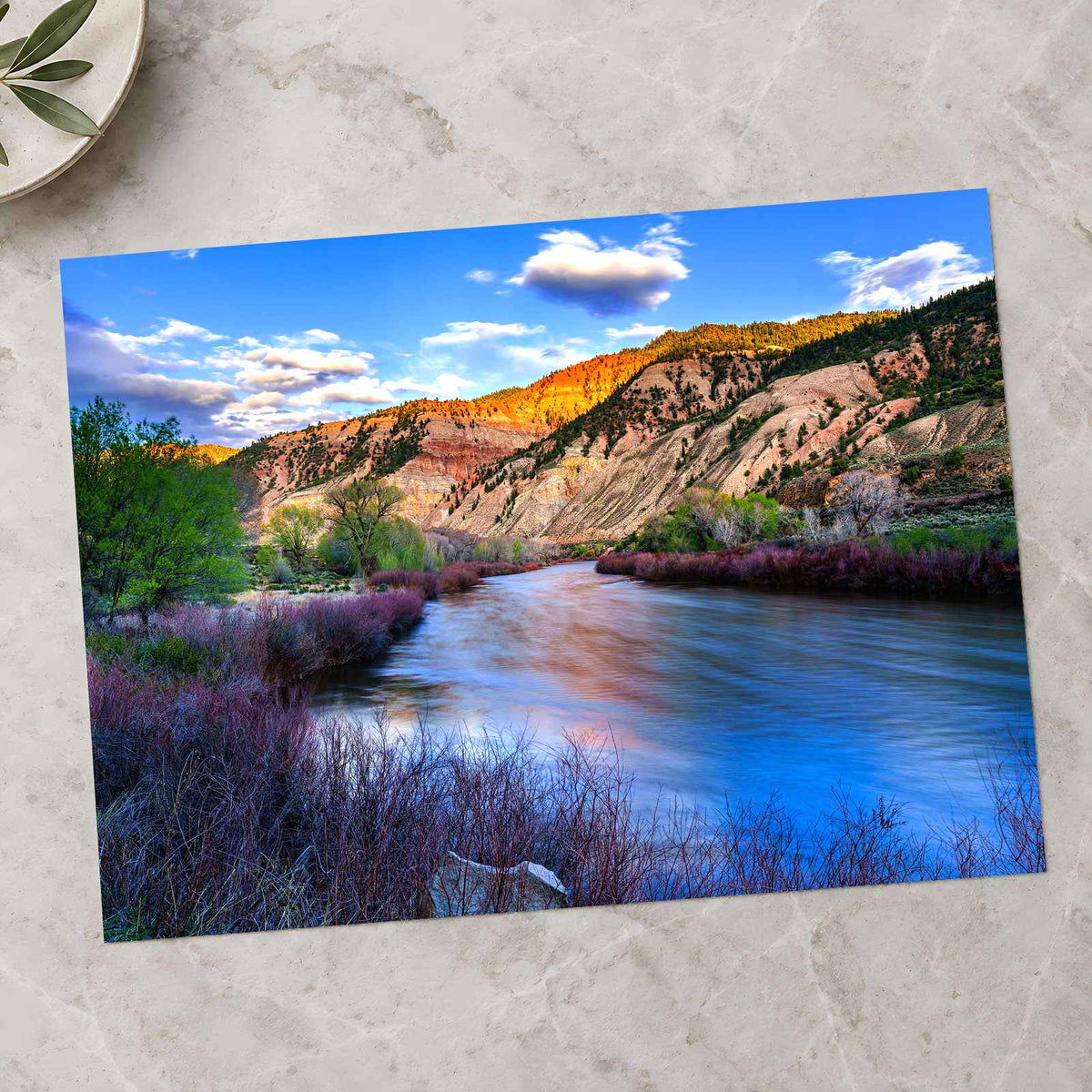 Mountains in Texas Photo Print Wall Decor