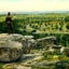 Warren Statue Little Round Top, Gettysburg PA art print