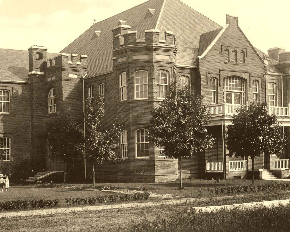 Historic Salisbury High School, Salisbury NC vintage photo print