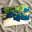 Mediterranean Sea from Above by A Chosen Soul Photo Print Wall Decor