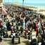 Afternoon on the Boardwalk, Atlantic City, NJ vintage print