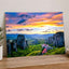 Monastery of Rousanou, St. Nicholas Anapavsa Photo Print Wall Decor
