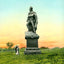 Washington Monument, Cadwalader Park, Trenton vintage print