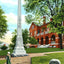 John Sevier Monument, Knoxville, TN in 1908 vintage print