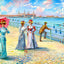 New Steel Pier, Atlantic City, NJ in 1902 art print