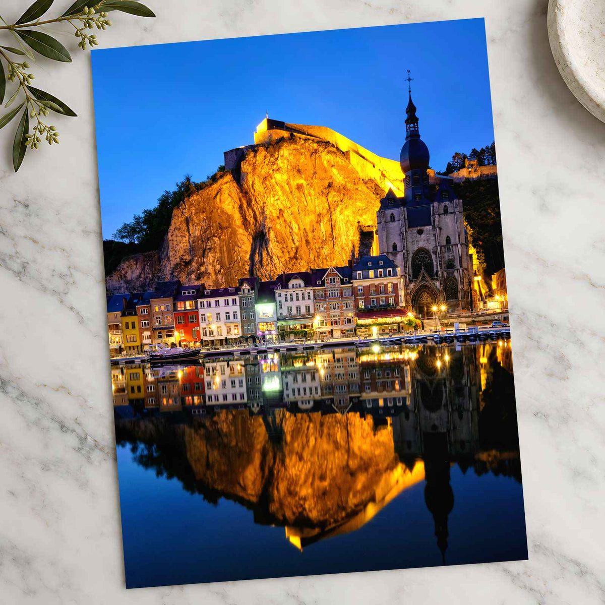 Collegiate Church of Our Lady, Cliffside City Photo Print Wall Decor