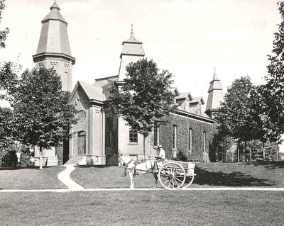 Lafayette College Gymnasium, Easton PA 1904 restored photo print