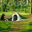 Spanglers Spring, Gettysburg PA in 1906 painting
