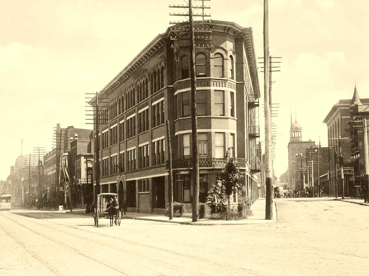 Historic Southern Express Chattanooga TN 1905 vintage print