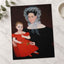 Mrs. Mayer and Daughter art print by Ammi Phillips (1835)