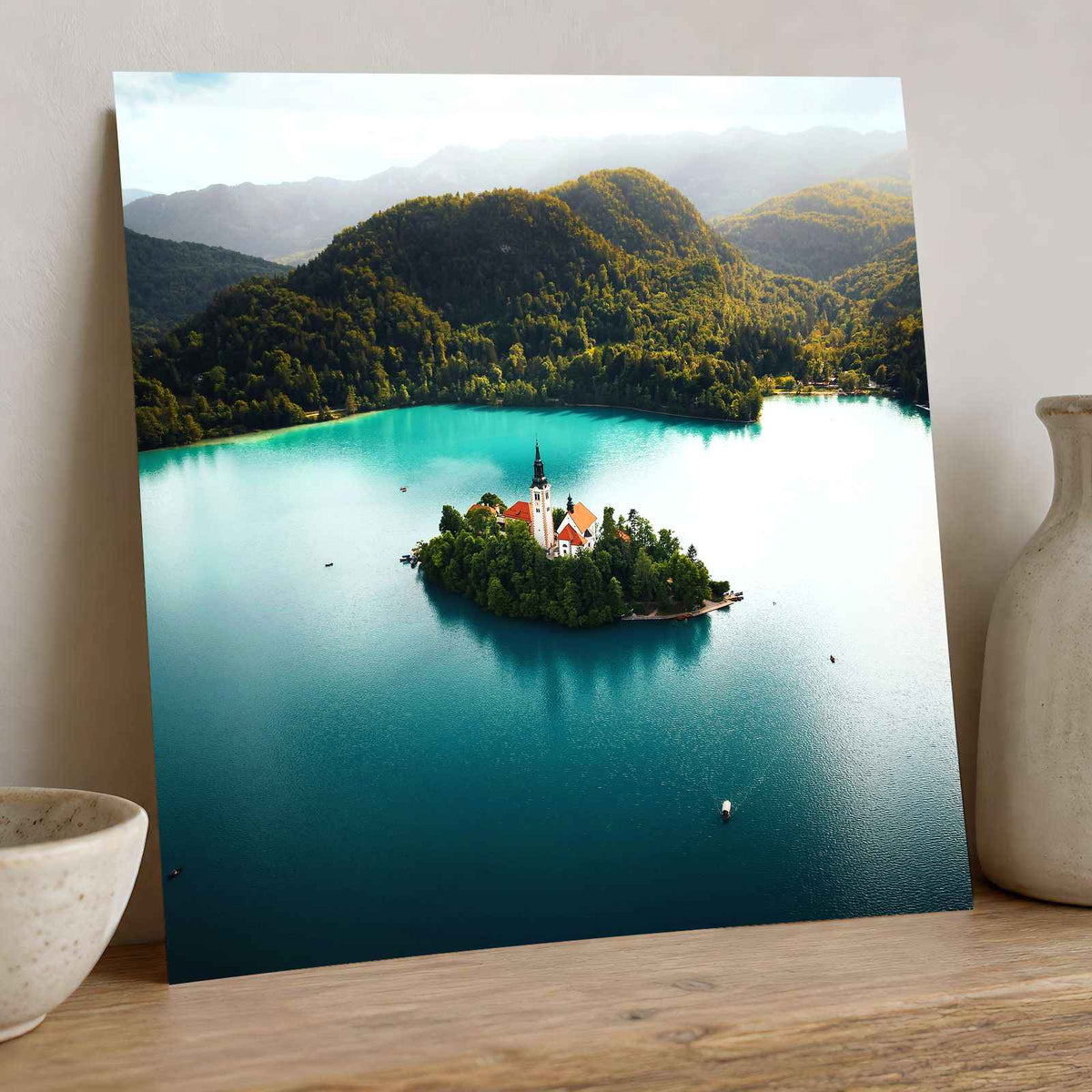 Bled Island, Solvenia by Johannes Kopf Photo Print Wall Decor