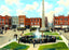 Pack Square, Asheville, NC in 1906 art print