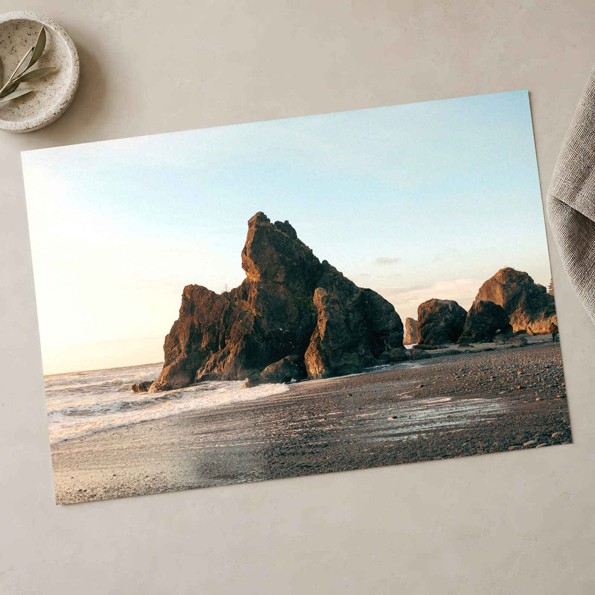 Ruby Beach in Washington by Hans Photo Print Wall Decor