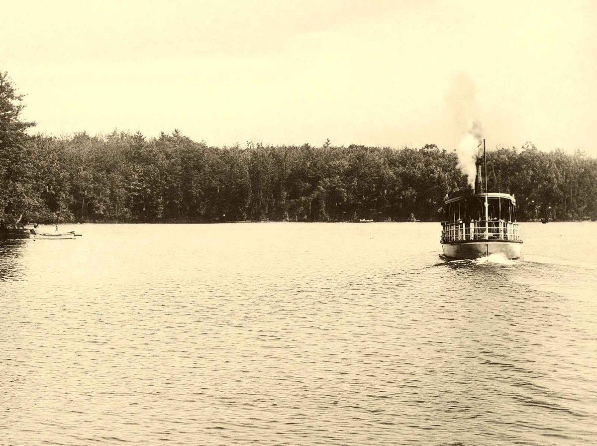 Eagles Mere, PA in 1905 vintage photo print
