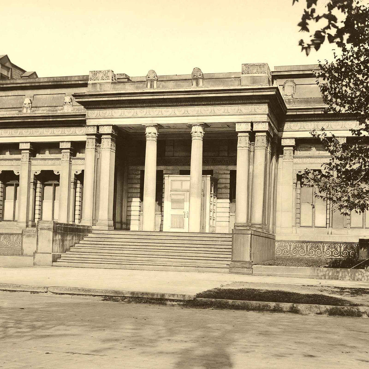 Historic Layton Art Gallery, Milwaukee WI vintage photo print