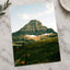 Majestic Mountain Rises Above Green Meadow by Hans Photo Print Wall Decor