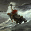 The Life Line painting print by Winslow Homer (1884)