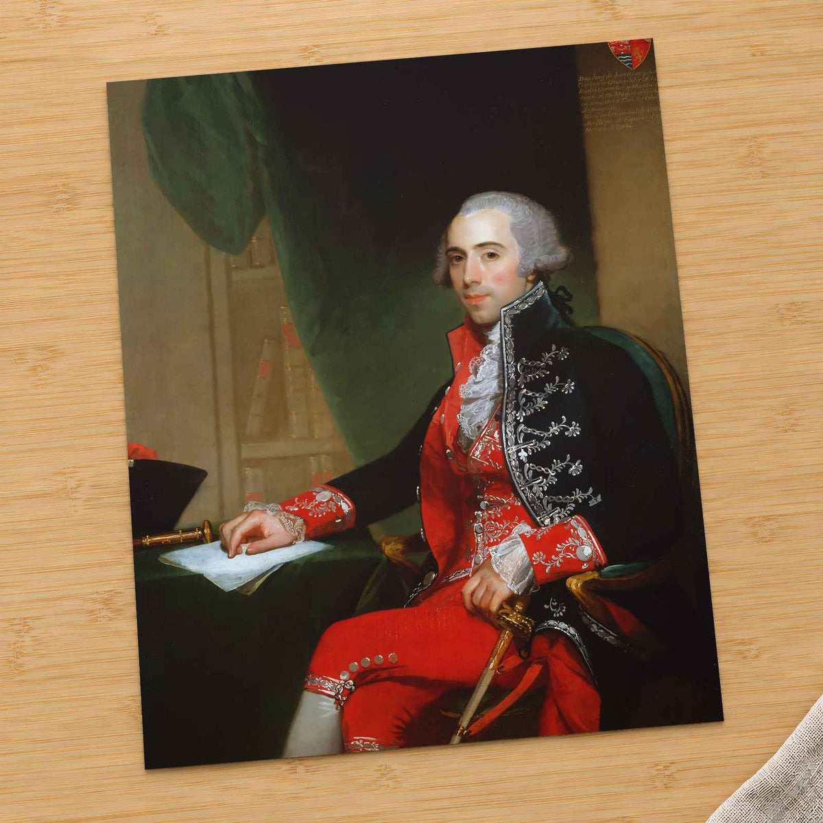 Josef de Jaudenes y Nebot painting by Gilbert Stuart (1794)