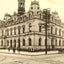 Post Office, Scranton, PA in 1905 vintage photo print