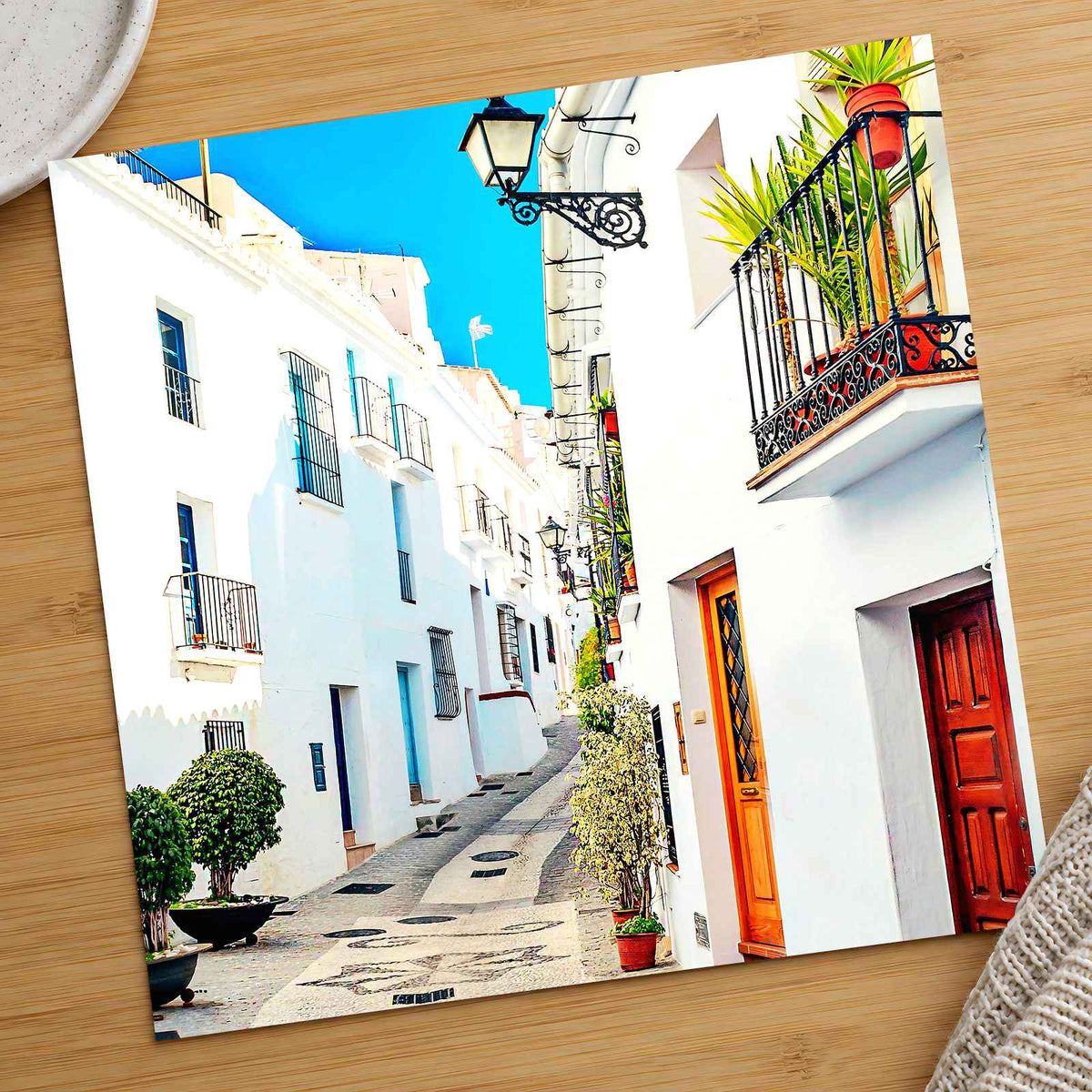 Village in Andalusia Called Frigiliana Photo Print Wall Decor